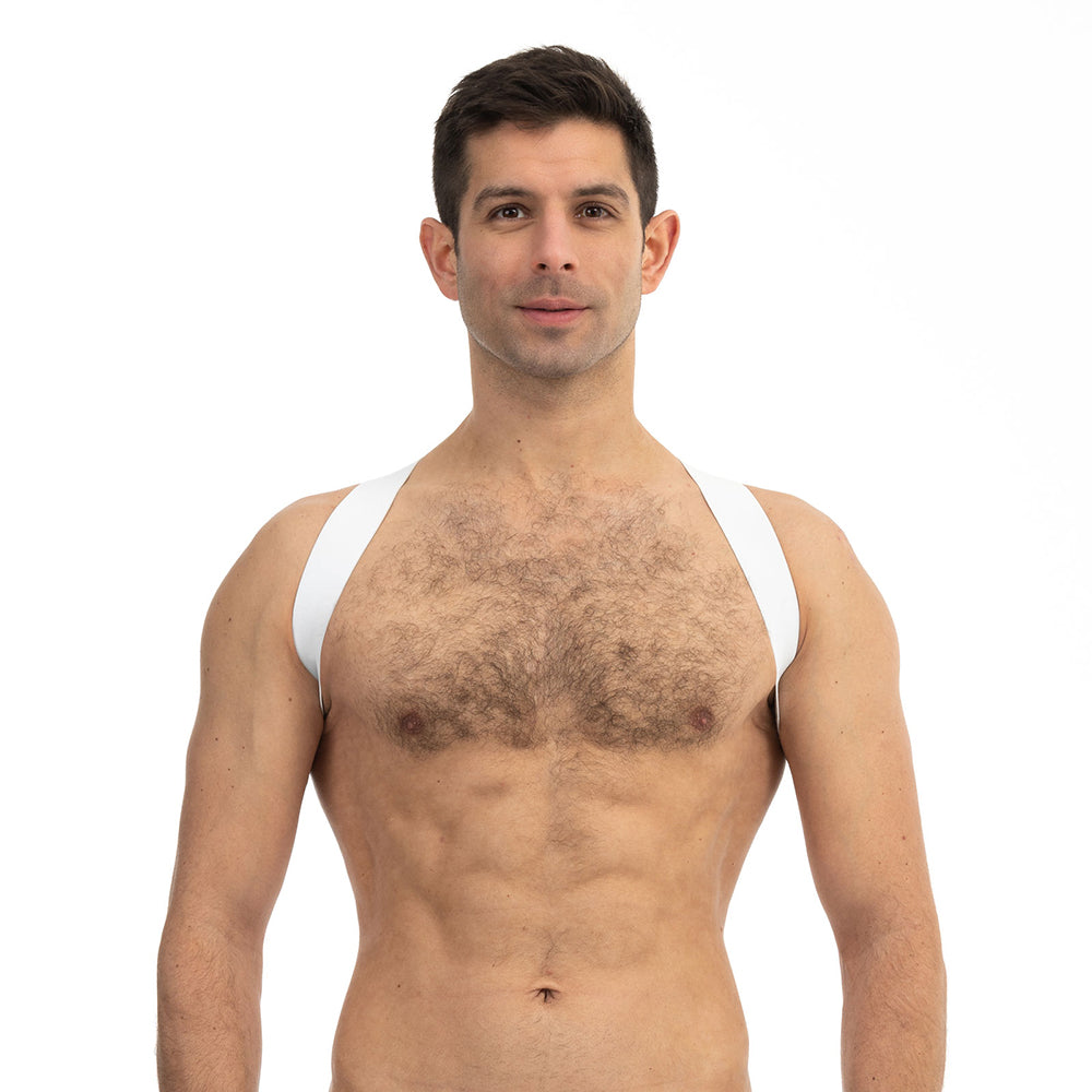 Prowler RED Sports Harness Lite - White L/XL